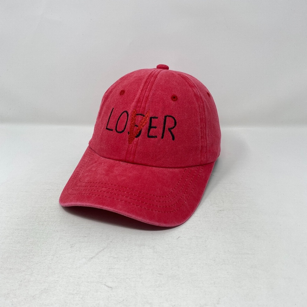 Loser Lover IT The Movie Snapback Hat Cap Red